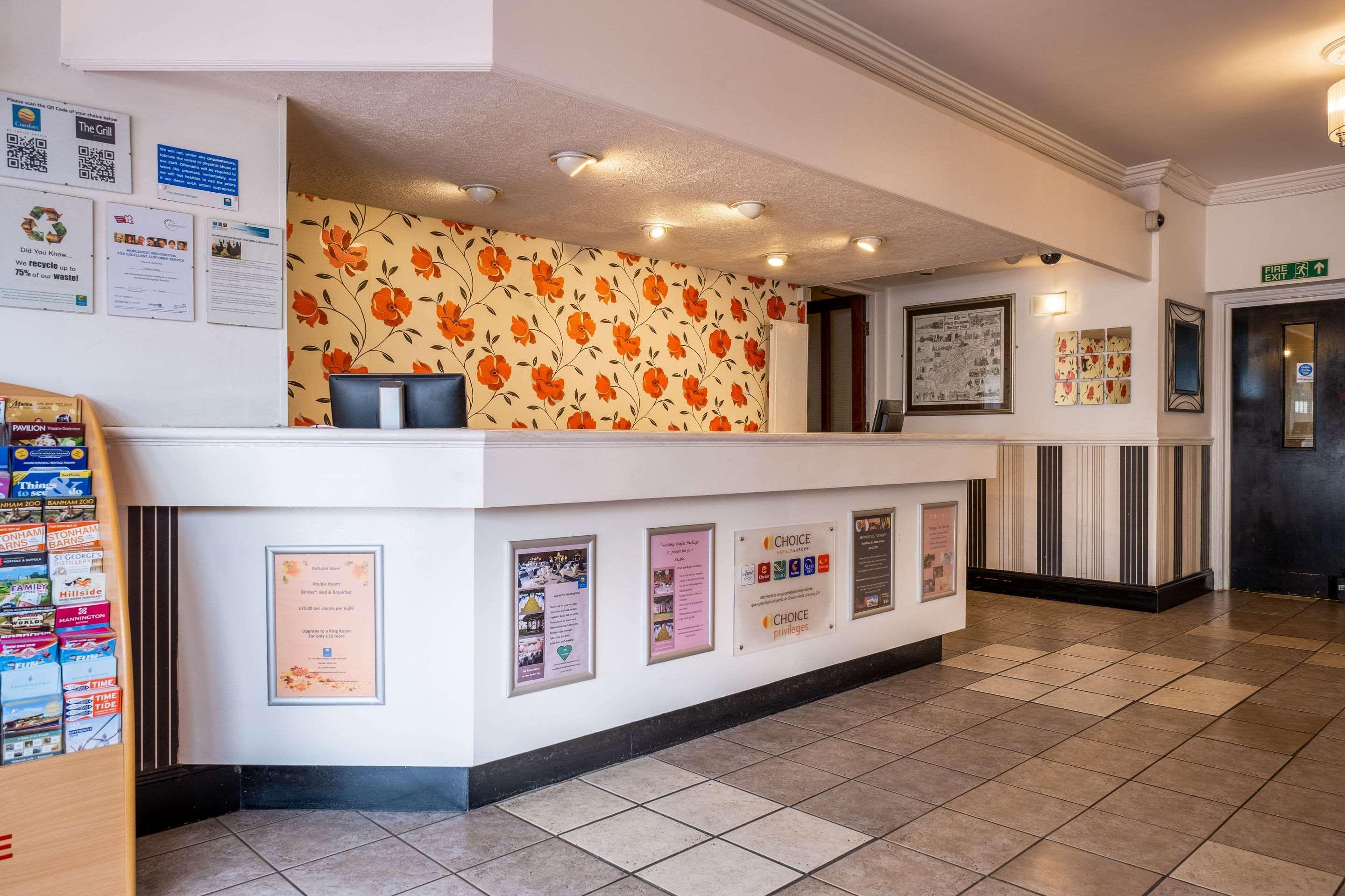 Comfort Hotel Грейт-Ярмут Экстерьер фото